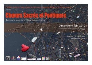 Concert 6juin 2010 atelier choral, madrigal, maitrise boréale