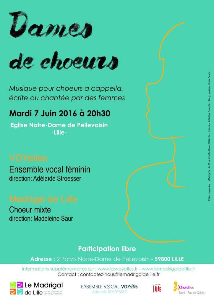 affiche dames de choeurs